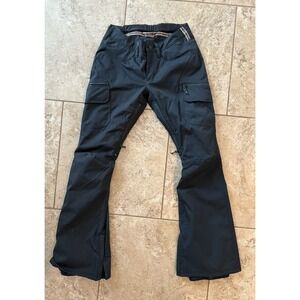 BURTON Women's Gloria Insulated Snow Pants Size XS Y2K Ski Snowboard Flared